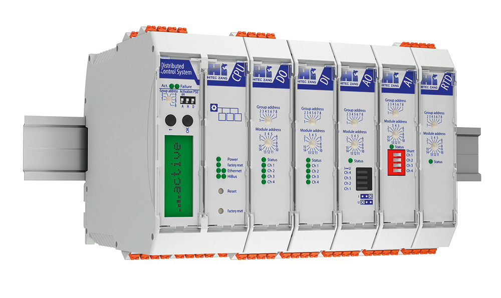 007013 DC Manager an Hutschiene schraegL 1000x595 1 | HiTec Zang – Führender Anbieter für Laborreaktoren in der chemischen Verfahrenstechnik